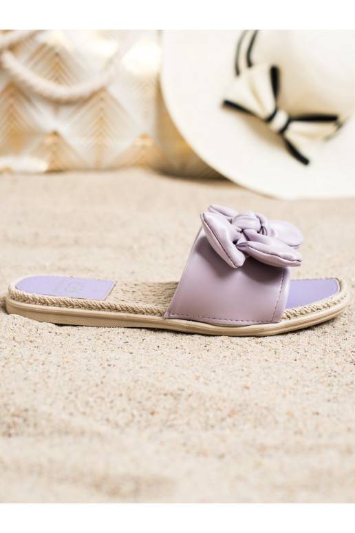 Šlepetės su kaspinais 