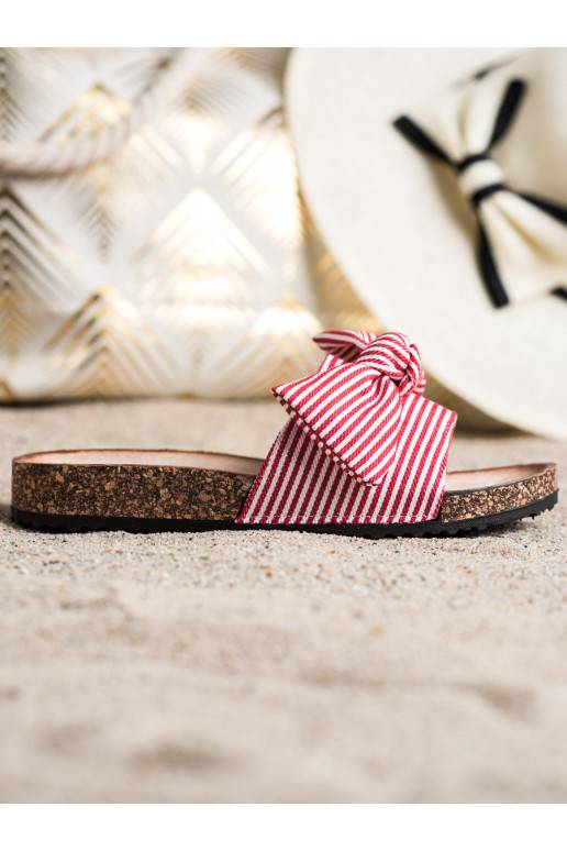 Šlepetės su dryžiais VINCEZA 