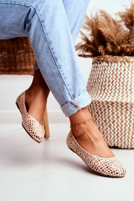 Lu Boo Baleriinad beeži värvi  Carry Lu Boo Baleriinad beeži värvi  Carry