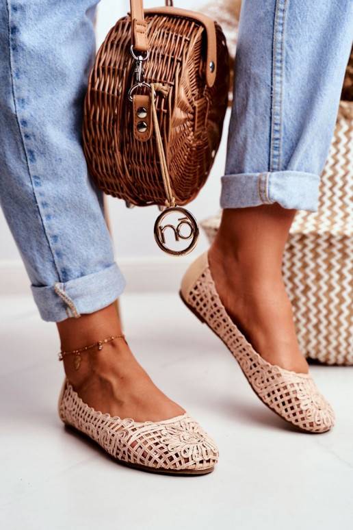 Lu Boo Baleriinad beeži värvi  Carry Lu Boo Baleriinad beeži värvi  Carry