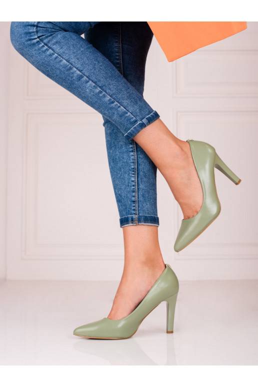 Aukštakulniai bateliai pistacjowe Shelovet