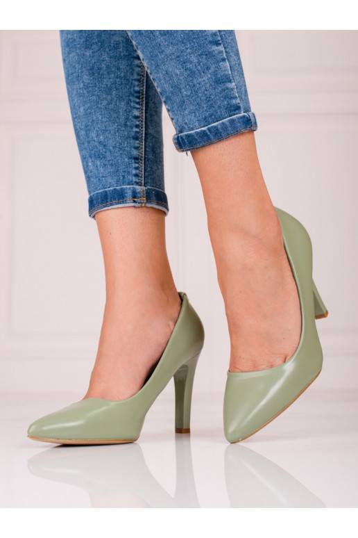 Aukštakulniai bateliai pistacjowe Shelovet