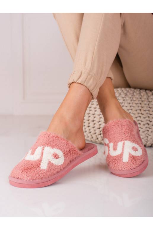 Šlepetės  Shelovet šilti rožinės spalvos