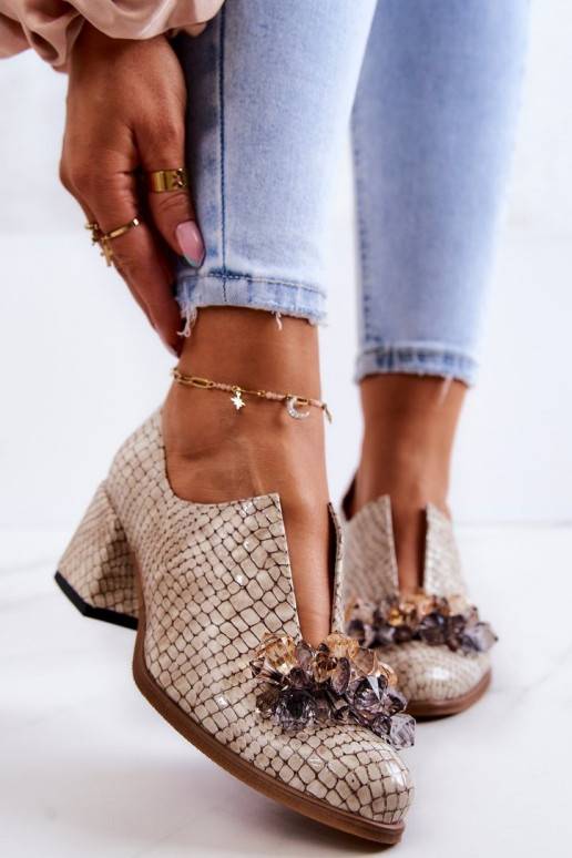 Jalatsid Mozaika  bordoo-värvi Delaver Jalatsid Mozaika  bordoo-värvi Delaver