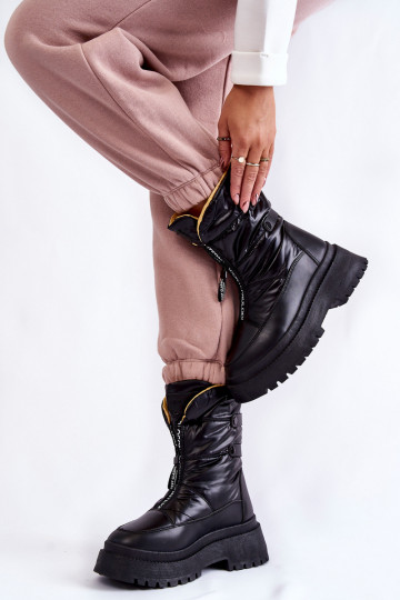 knoflíkové sněhule se zipem... 2