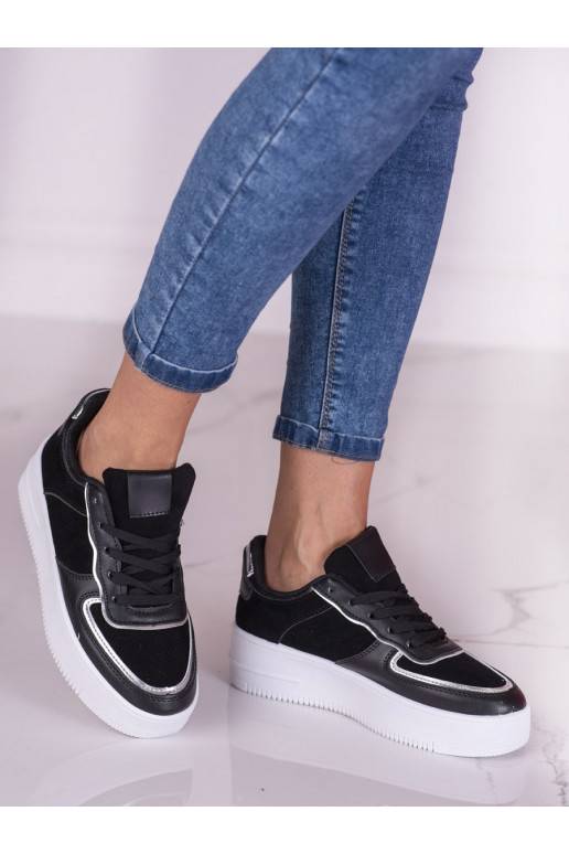 černé boty Shelovet na vysoké...