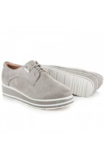 Šedé kotníkové boty 2