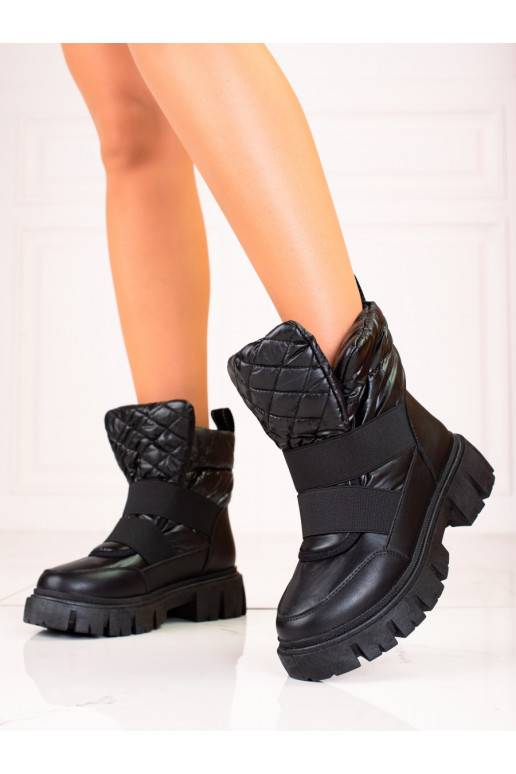 Dámské černé sněhule Shelovet s... Dámské černé sněhule Shelovet s...