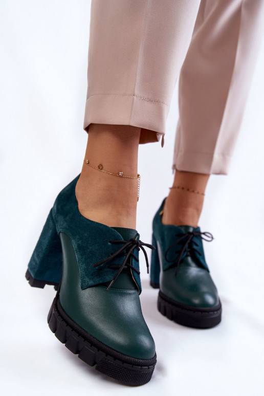 Semišové kozačky na platformě v... Semišové kozačky na platformě v...