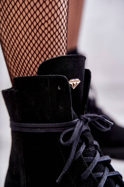 Semišové kotníkové boty na zip Nicole... Semišové kotníkové boty na zip Nicole...