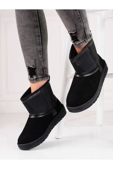 Semišové černé dámské...