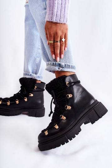 Boty v černé barvě Arisa 2