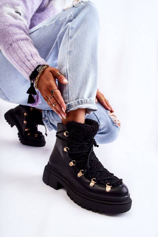 Boty v černé barvě Arisa Boty v černé barvě Arisa