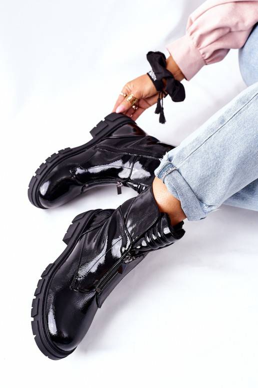 Boty černé boty Nobleford Boty černé boty Nobleford