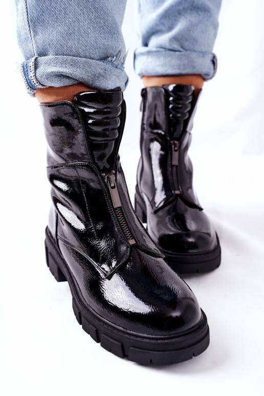 Boty černé boty Nobleford Boty černé boty Nobleford