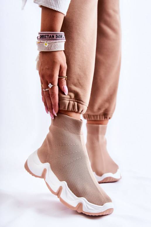 Sportovní boty béžové Morris Sportovní boty béžové Morris