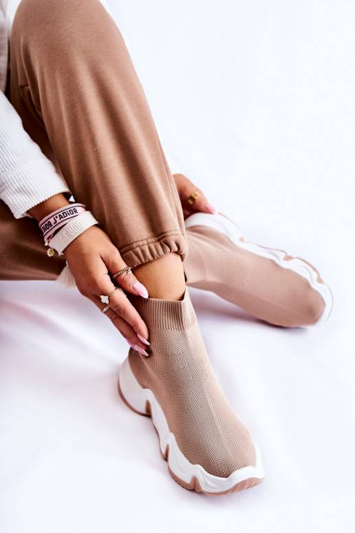 Sportovní boty béžové Morris Sportovní boty béžové Morris