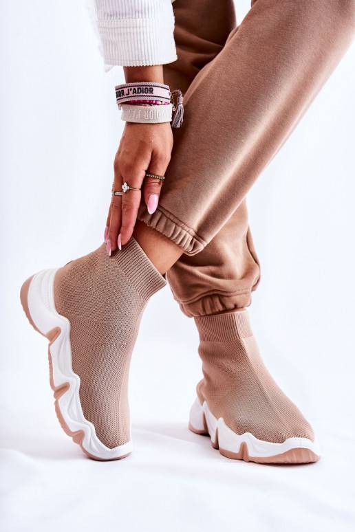 Sportovní boty béžové Morris Sportovní boty béžové Morris