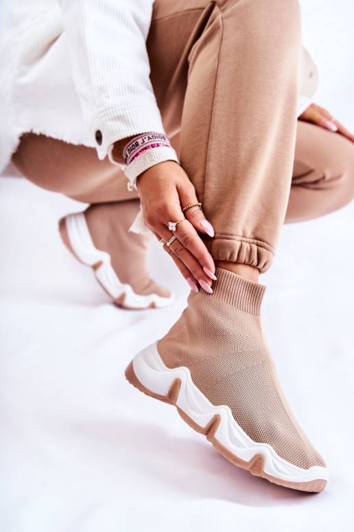 Sportovní boty béžové Morris Sportovní boty béžové Morris