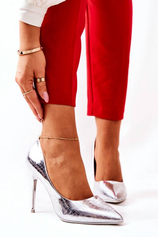 Sidabro spalvos aukštakulniai... Sidabro spalvos aukštakulniai...