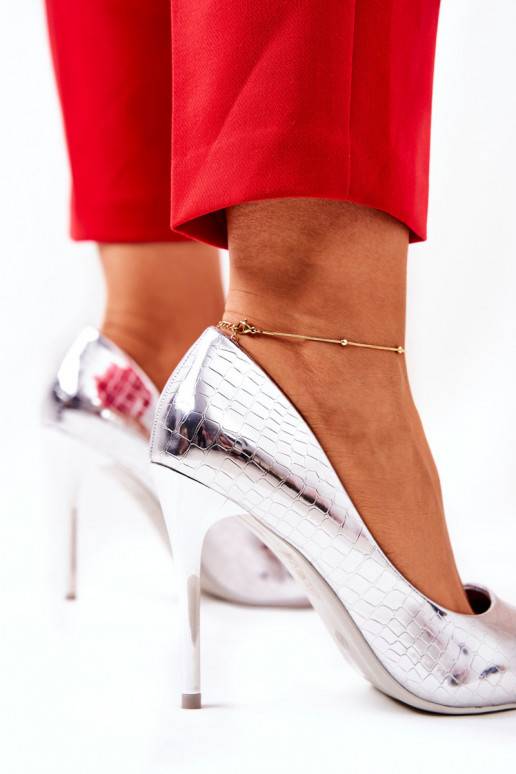 Sidabro spalvos aukštakulniai... Sidabro spalvos aukštakulniai...