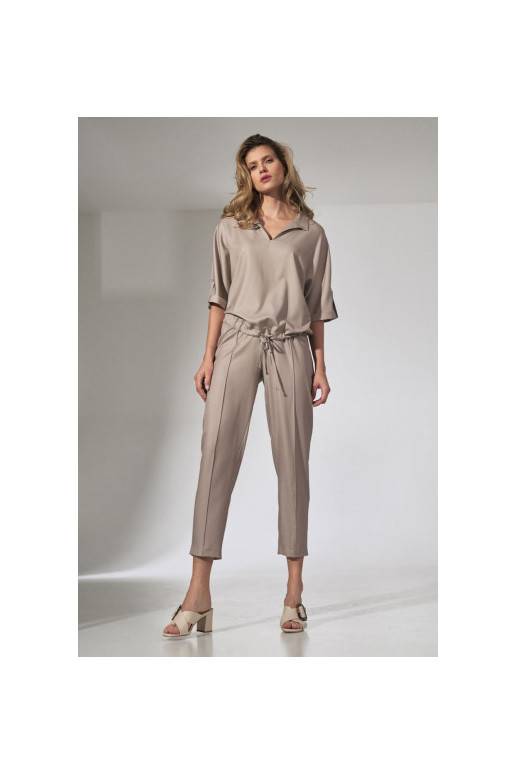 Béžová halenka Figl