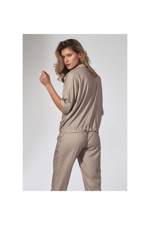 Béžová halenka Figl