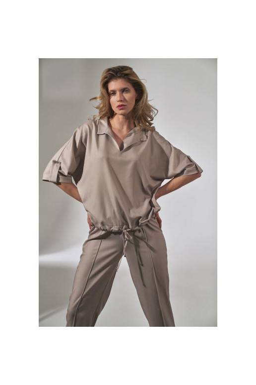 Béžová halenka Figl