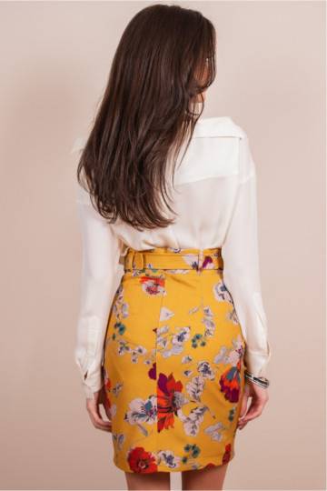 Krátká sukně s květinami Roco Fashion 2