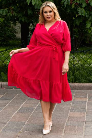 Plus size dress modelis 168976 Karko  2