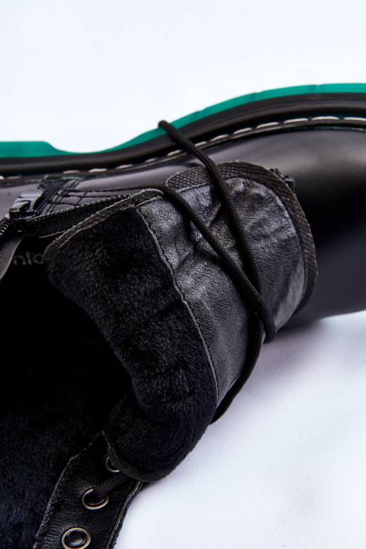 Černé třešňové kozačky Trinah se... Černé třešňové kozačky Trinah se...