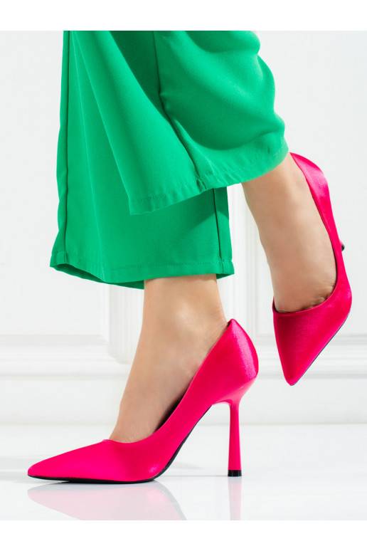 Dámské vysoké lodičky Vinceza fuchsiové