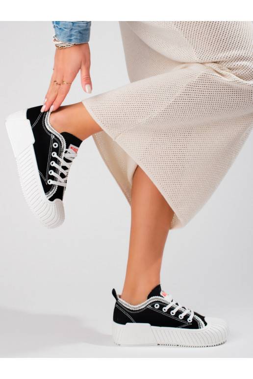 Dámské nízké tenisky Shelovet černé