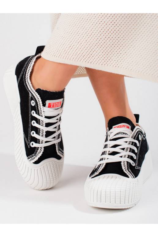 Dámské nízké tenisky Shelovet černé