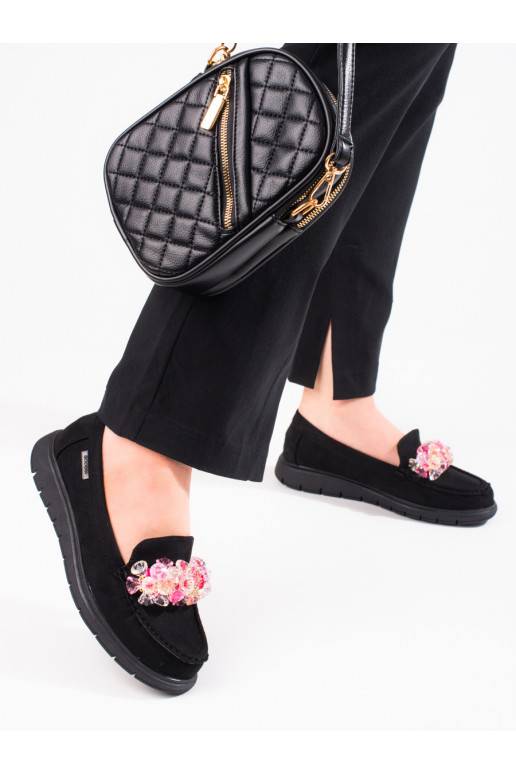 Dámské mokasíny na platformě Shelovet semišové