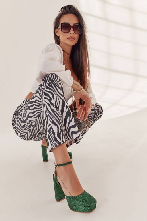 Lesklé boty na vysokém podpatku Rosel... Lesklé boty na vysokém podpatku Rosel...