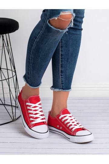 Klasické červené tenisky Shelovet 2