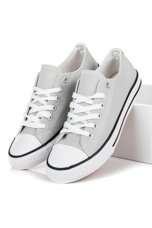 Klasické šedé tenisky Shelovet