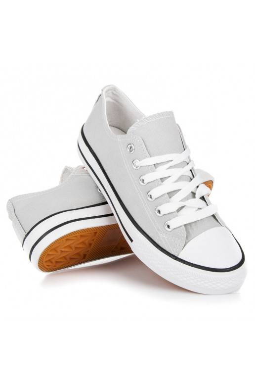 Klasické šedé tenisky Shelovet