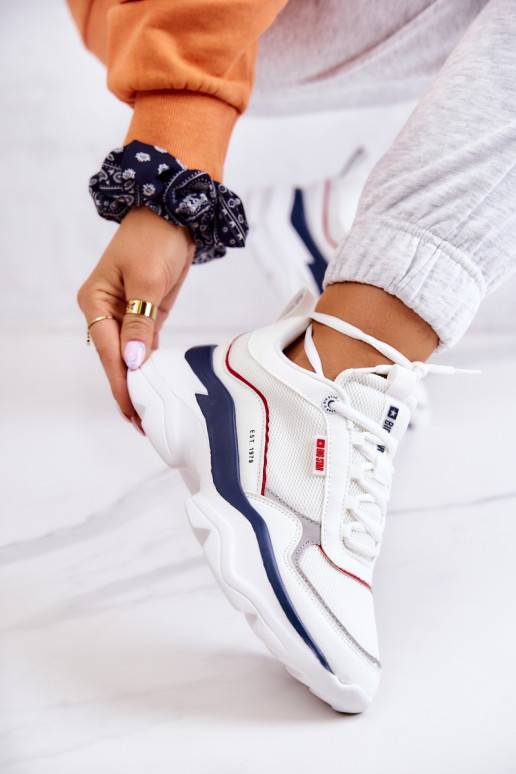 Bílé volnočasové - sportovní boty Big... Bílé volnočasové - sportovní boty Big...