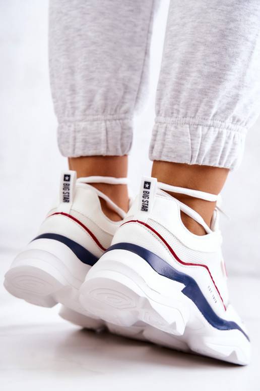 Bílé volnočasové - sportovní boty Big... Bílé volnočasové - sportovní boty Big...