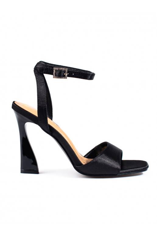 Dámské sandály na vysokém podpatku Potocki černé