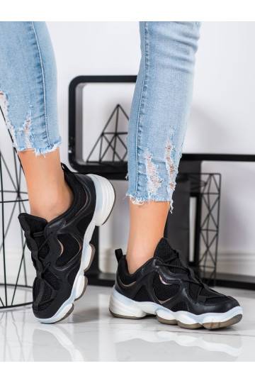 STYLOVÉ ČERNÉ SNEAKERSY 2