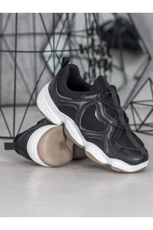 STYLOVÉ ČERNÉ SNEAKERSY