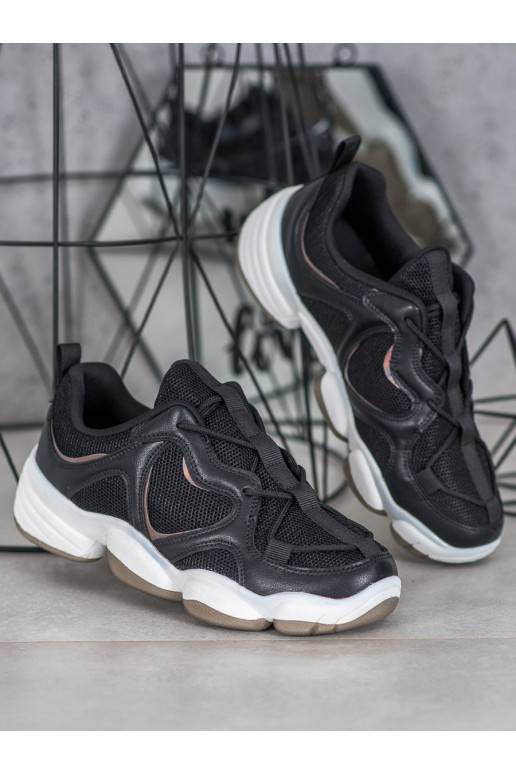 STYLOVÉ ČERNÉ SNEAKERSY