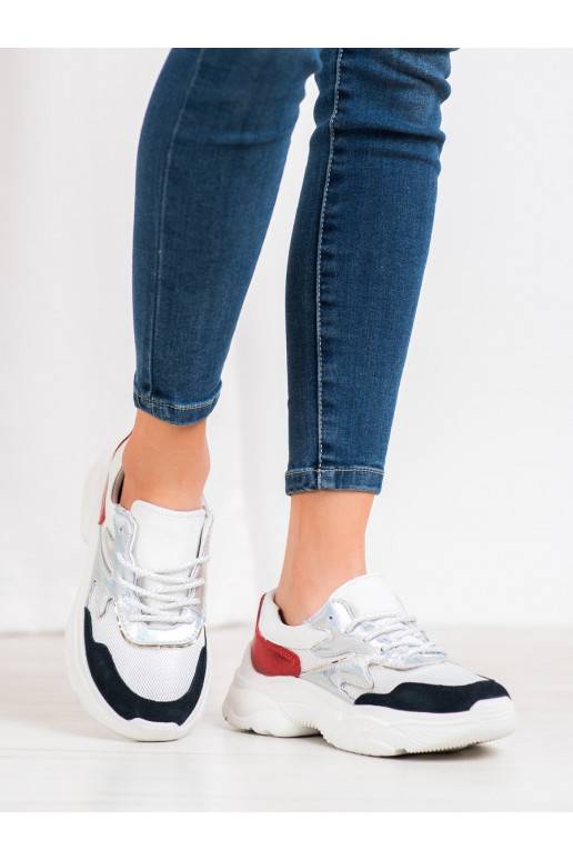 KOŽENÉ BAREVNÉ SNEAKERSY