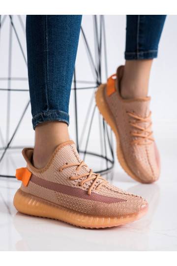 Textilní sneakersy na platformě 2