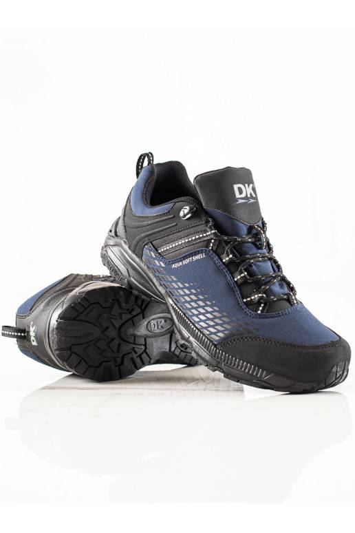 Modré pánské trekové boty DK