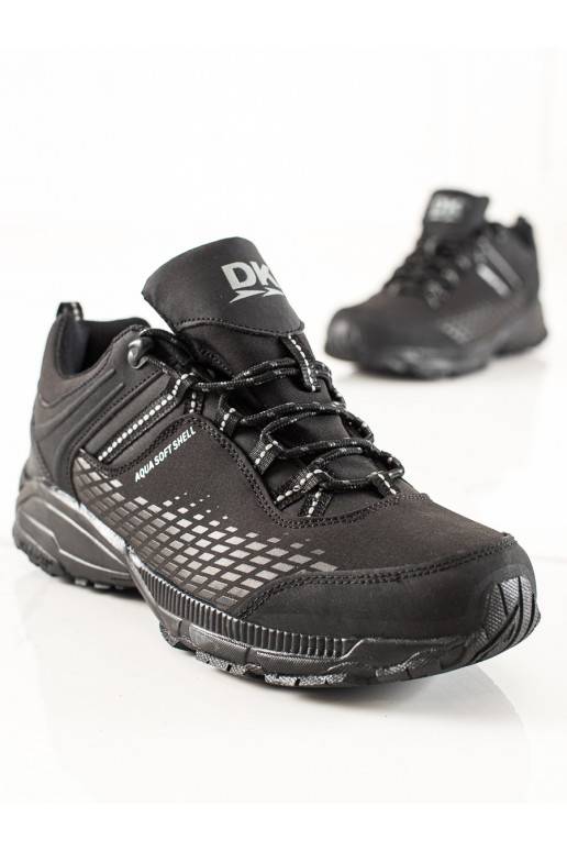 Černé pánské trekové boty DK