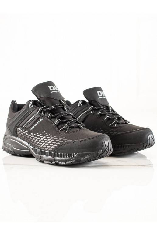 Černé pánské trekové boty DK